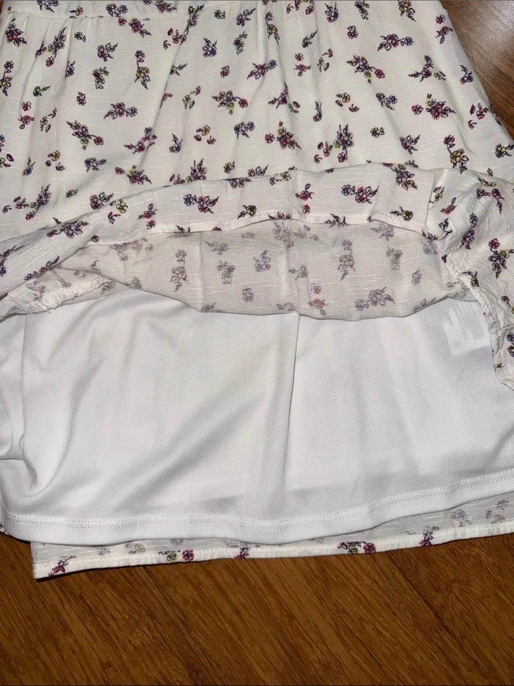 Art Class Girls Smocked Ditsy Floral Sun Dress like new!
